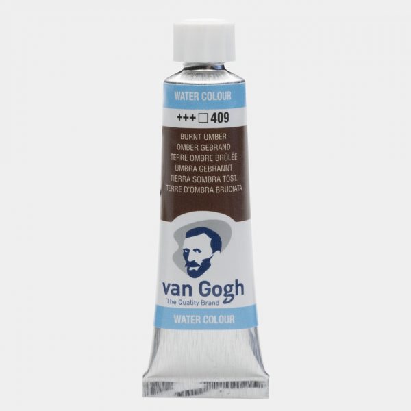 VAN GOGH, Nº409, TUBO 10ML, TIERRA SOMBRA TOSTADA
