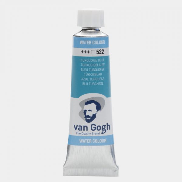 VAN GOGH, Nº522, TUBO 10ML, AZUL TURQUESA