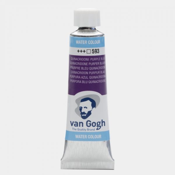 VAN GOGH, Nº593, TUBO 10ML, PÚRPURA QUINA AZULADO