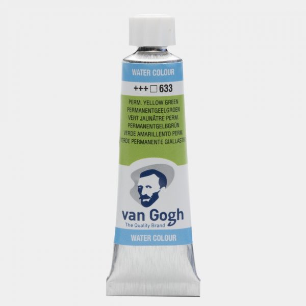 VAN GOGH, Nº633, TUBO 10ML VERDE AMARILLENTO PERMANENTE