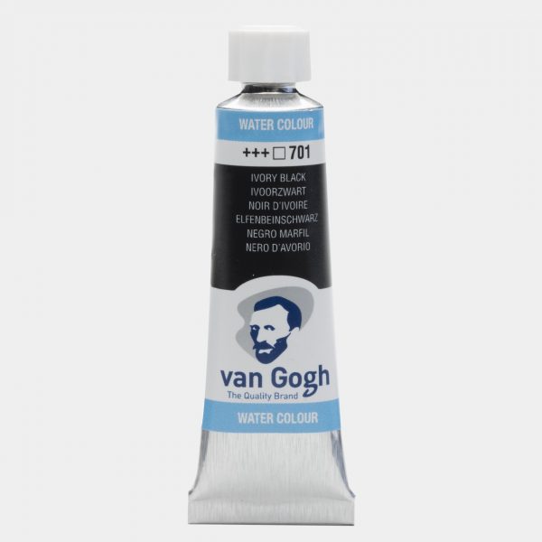 VAN GOGH, Nº701, TUBO 10ML, NEGRO MARFIL