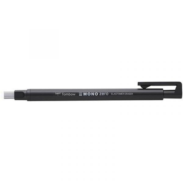 BORRADOR PRECISIÓN PUNTA RECTANGULAR 2,5X5m. NEGRO