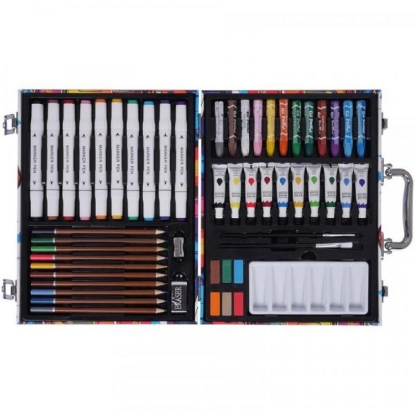 MALETIN ALUMINIO ART STUDIO ARTIST 53 PCS. HOUSES ALEX BOG. AB-1005 - Imagen 2