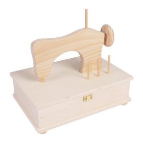 COSTURERO CON MÁQUINA DE COSER 27x19x25cm.