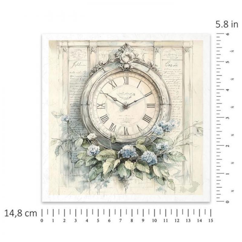 RSM167 SET 6ud. MINI PAPEL ARROZ ITD 14,8x14,8cm. - Imagen 2