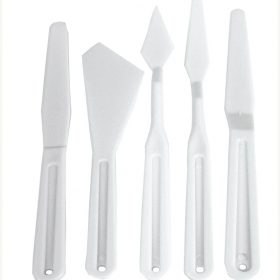 SET 5 ESPÁTULAS TALENS DE PLÁSTICO 18CM
