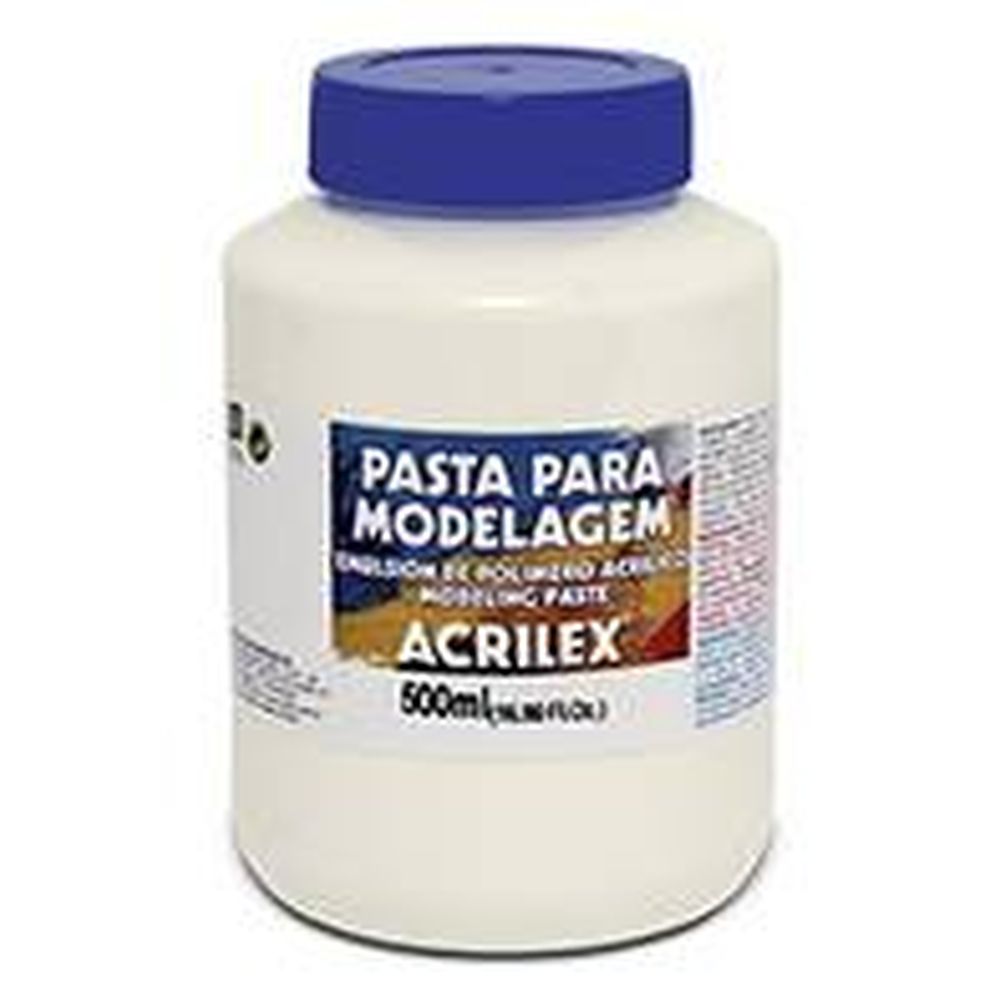 PASTA MODELAGEM (EMULSIÓN DE POLÍMERO ACRILICO) ACRILEX 500ML. Tu